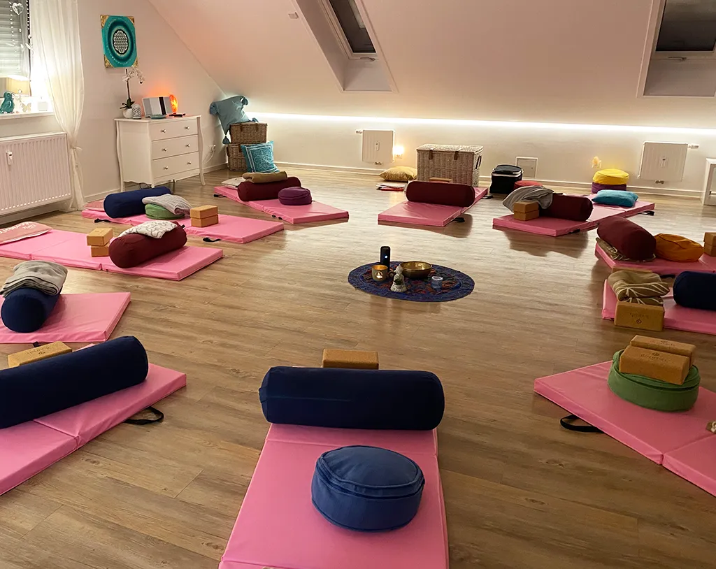 Kursraum für Yoga mit Martina Homolka